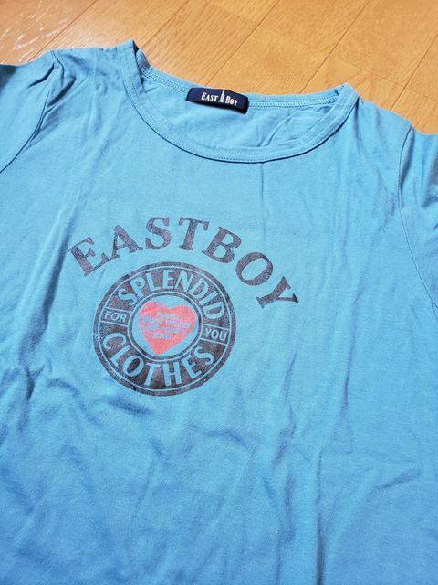 ☆新品未使用☆EAST BOY イーストボーイ☆半袖プリントTシャツ☆11 < 女性ファッション  ☆新品未使用☆EAST BOY イーストボーイ☆半袖プリントTシャツ☆11  < 女性ファッションの
