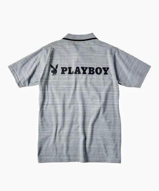 3Lサイズ高貴品格!紳士的!ブランド品!PLAYBOY!しっかり素材!半袖ポロシャツ!新品タグ付き! < 男性ファッション  3Lサイズ高貴品格!紳士的!ブランド品!PLAYBOY!しっかり素材!半袖ポロシャツ!新品タグ付き! < 男性ファッションの
