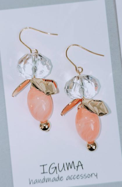 ハンドメイド ピアス イヤリング 大ぶり < 女性ファッション  ハンドメイド ピアス イヤリング 大ぶり  < 女性ファッションの