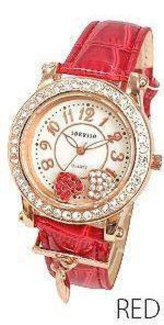 NEW★チャーム付き・ムーブハートストーン腕時計SRHI3RED < 女性アクセサリー/時計  NEW★チャーム付き・ムーブハートストーン腕時計SRHI3RED  < 女性アクセサリー/時計の