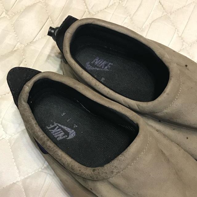オリジナル 1996 NIKE エアモック ベージュヌバックレザー US8 26cm 良品 < ブランド  オリジナル 1996 NIKE エアモック ベージュヌバックレザー US8 26cm 良品 < ブランドの