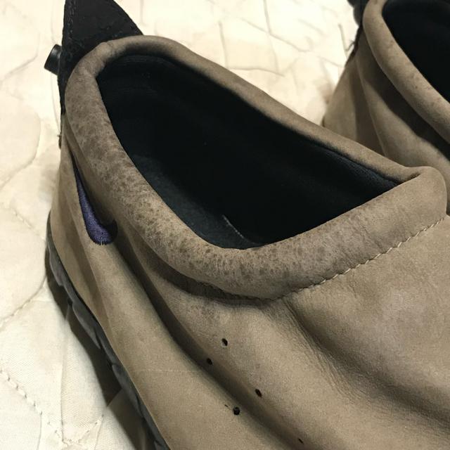 オリジナル 1996 NIKE エアモック ベージュヌバックレザー US8 26cm 良品 < ブランド  オリジナル 1996 NIKE エアモック ベージュヌバックレザー US8 26cm 良品 < ブランドの