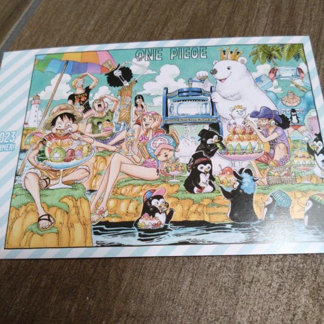カキ氷 ワンピース サマーフェアポストカード < アニメ/コミック/キャラクター  カキ氷 ワンピース サマーフェアポストカード  < アニメ/コミック/キャラクターの