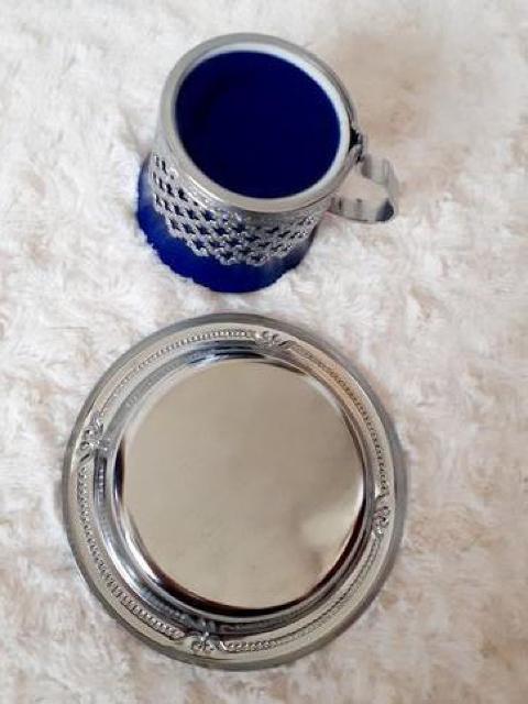 ◆送料無料◆ステンレス フルーツ皿 小皿 カップ&ソーサー セット ヨーロピアン アンティーク調 < インテリア/ライフ  ◆送料無料◆ステンレス フルーツ皿 小皿 カップ&ソーサー セット ヨーロピアン アンティーク調 < インテリア/ライフの