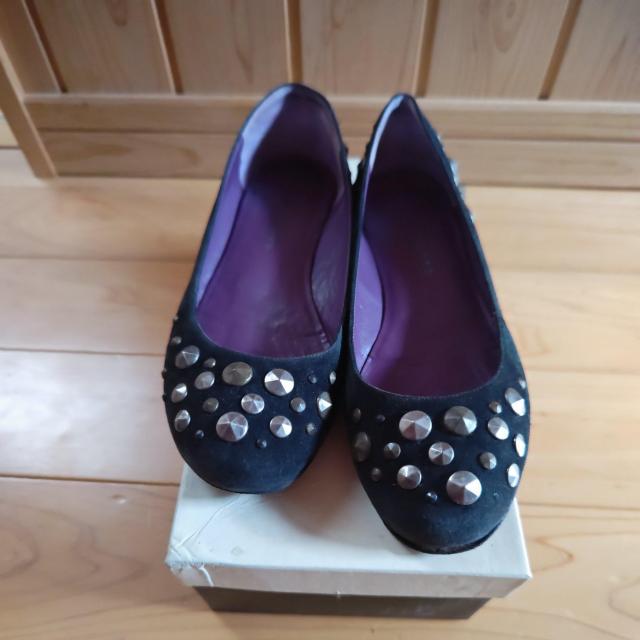 マークジェイコブス♪MARC JACOBS♪パンプス♪サイズ371/2♪大丸神戸店にて購入♪山羊革♪スウェードブラック♪ < ブランド  マークジェイコブス♪MARC JACOBS♪パンプス♪サイズ371/2♪大丸神戸店にて購入♪山羊革♪スウェードブラック♪ < ブランドの