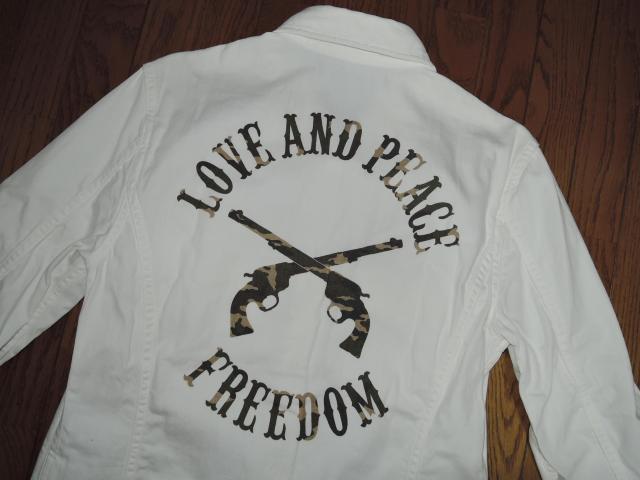 roar ロアー 7分丈シャツ 2 白 ホワイトデニム タンガリー 背ロゴ 迷彩柄 LOGO 特殊加工製品 < ブランド roar ロアー 7分丈シャツ 2 白 ホワイトデニム タンガリー 背ロゴ 迷彩柄 LOGO 特殊加工製品 < ブランドの