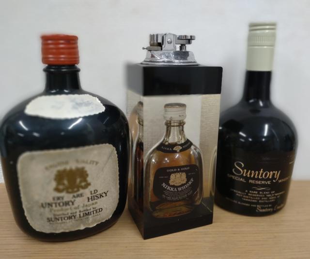 SUNTORY�@WHISKY�@�{�g���^���C�^�[3�܂Ƃ߁@NIKKA�@SPECIAL�@RESERVE  ���Ζ��m�F�i  �� �z�r�[�� 