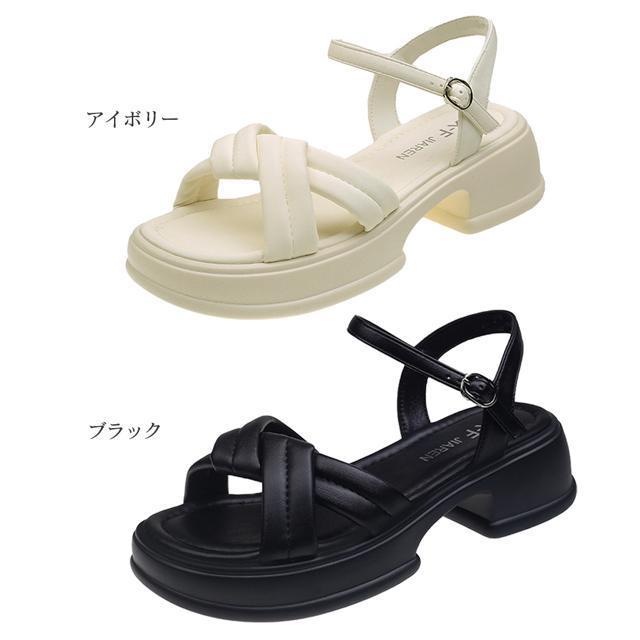 送料無料 新品 厚底サンダル 美脚 レディース 韓国 夏 < 女性ファッション  送料無料 新品 厚底サンダル 美脚 レディース 韓国 夏 < 女性ファッションの