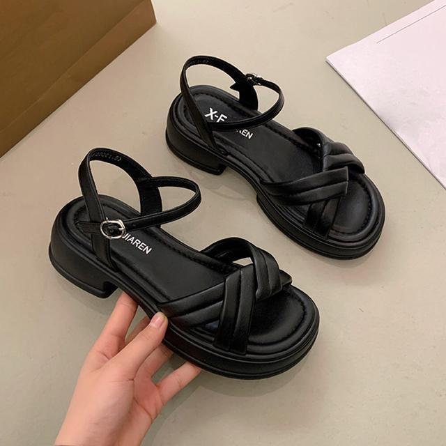 送料無料 新品 厚底サンダル 美脚 レディース 韓国 夏 < 女性ファッション  送料無料 新品 厚底サンダル 美脚 レディース 韓国 夏 < 女性ファッションの