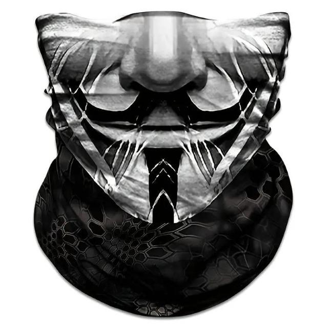 超お買い得590円★多機能シームレスポリエステルネックゲイター、スカル&フラッグデザイン、防風・吸汗速乾スカーフ MT-07 < 女性ファッション 超お買い得590円★多機能シームレスポリエステルネックゲイター、スカル&フラッグデザイン、防風・吸汗速乾スカーフ MT-07 < 女性ファッションの