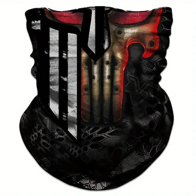 超お買い得590円★多機能シームレスポリエステルネックゲイター、スカル&フラッグデザイン、防風・吸汗速乾スカーフ MT-07 < 女性ファッション 超お買い得590円★多機能シームレスポリエステルネックゲイター、スカル&フラッグデザイン、防風・吸汗速乾スカーフ MT-07 < 女性ファッションの