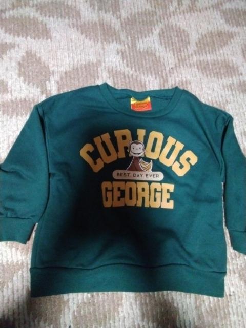 子供服 おさるのジョージ トレーナー 95cm < キッズ/ベビー 子供服 おさるのジョージ トレーナー 95cm < キッズ/ベビーの