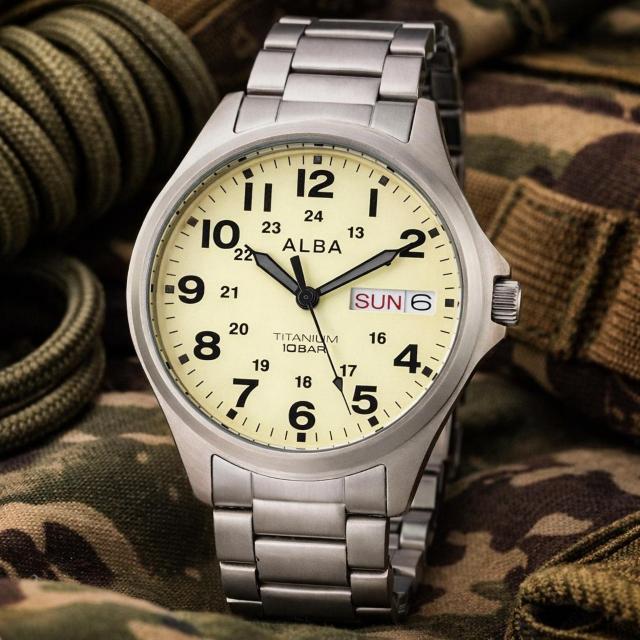 SEIKO ALBA 紳士 クォーツ AQPJ401 定価¥12,100-(税込) 新品 < 男性アクセサリー/時計 SEIKO ALBA 紳士 クォーツ AQPJ401 定価¥12,100-(税込) 新品 < 男性アクセサリー/時計の