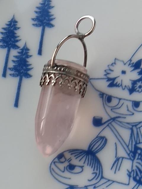 ローズクォーツペンダントトップ★ < 女性アクセサリー/時計 ローズクォーツペンダントトップ★ < 女性アクセサリー/時計の