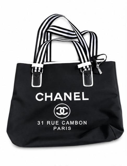 CHANEL☆ノベルティ☆トートバッグ☆大容量☆トラベルバッグ