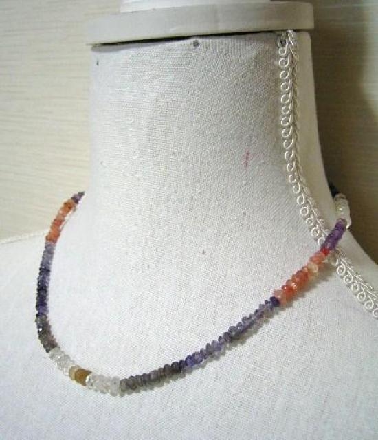 ☆即決☆*ハンドメイド*カラーストーンミックスネックレス < 女性アクセサリー/時計 ☆即決☆*ハンドメイド*カラーストーンミックスネックレス < 女性アクセサリー/時計の