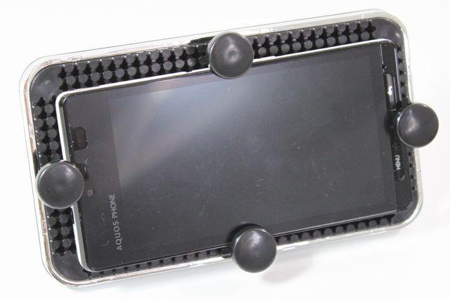 ☆便利☆iphone&スマートフォンホルダーピンでサイズ調整可能 < 自動車/バイク ☆便利☆iphone&スマートフォンホルダーピンでサイズ調整可能 < 自動車/バイク