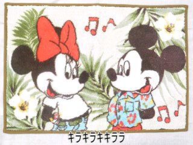 《New》ミッキーマウス&ミニーマウス★<サマーリゾート>バスマット/玄関マット < インテリア/ライフ 《New》ミッキーマウス&ミニーマウス★<サマーリゾート>バスマット/玄関マット < インテリア/ライフの