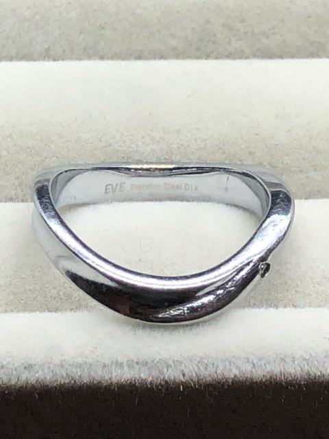 即決 EVE premium steel DIA リング 指輪 < 女性アクセサリー/時計 即決 EVE premium steel DIA リング 指輪 < 女性アクセサリー/時計の