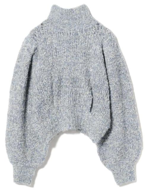 レディース ミックス ブークレー ハイネック ニット < 女性ファッション  レディース ミックス ブークレー ハイネック ニット  < 女性ファッションの