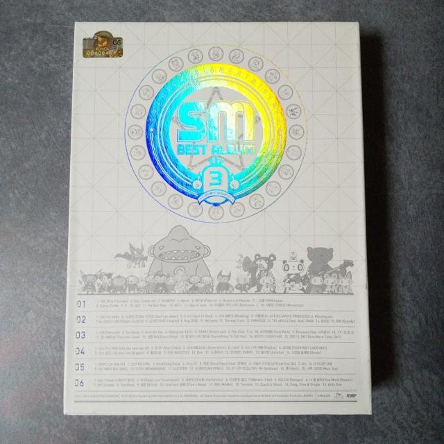 SM Best Album 3 (CD6枚組-全89曲収録)東方神起/SUPER JUNIOR < CD/DVD/ビデオ  SM Best Album 3 (CD6枚組-全89曲収録)東方神起/SUPER JUNIOR < CD/DVD/ビデオの