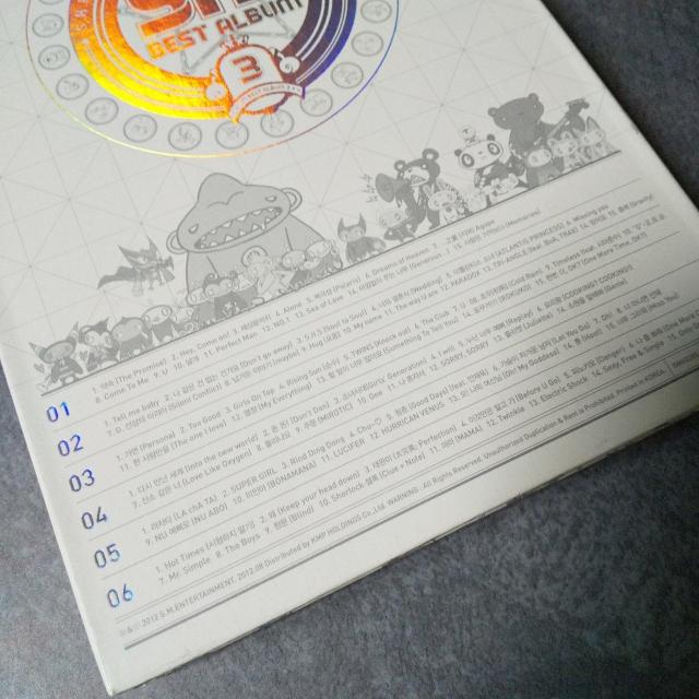 SM Best Album 3 (CD6枚組-全89曲収録)東方神起/SUPER JUNIOR < CD/DVD/ビデオ  SM Best Album 3 (CD6枚組-全89曲収録)東方神起/SUPER JUNIOR < CD/DVD/ビデオの