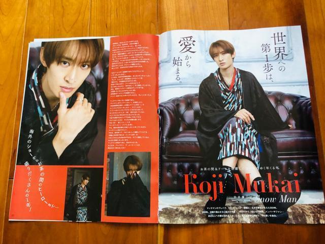 Snow Man 12/20 MyojoEerW&KCh&TV navi&TV fan؂蔲()