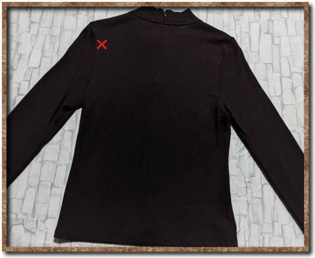 ニューヨーカー ウールニット 濃茶☆やや難 < ブランド ニューヨーカー ウールニット 濃茶☆やや難 < ブランドの