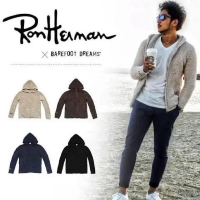 ◆BAREFOOT DREAMS for Ron Herman◆定番パーカー★メンズS*秋コーデ*ルームウェア < ブランド ◆BAREFOOT DREAMS for Ron Herman◆定番パーカー★メンズS*秋コーデ*ルームウェア < ブランドの