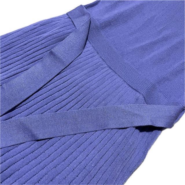 The Virgnia ベルト付き 七分袖 Vネック ロング ワンピース < ブランド The Virgnia ベルト付き 七分袖 Vネック ロング ワンピース < ブランドの