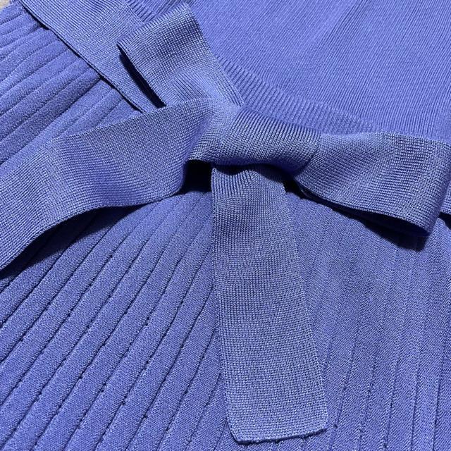 The Virgnia ベルト付き 七分袖 Vネック ロング ワンピース < ブランド The Virgnia ベルト付き 七分袖 Vネック ロング ワンピース < ブランドの