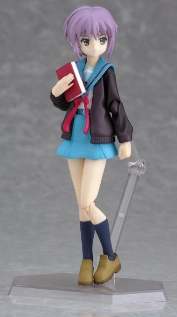 figma 長門有希 制服ver. ◆初回購入特典マフラー付属 涼宮ハルヒの憂鬱●新品未開封美品 < ホビー  figma 長門有希 制服ver. ◆初回購入特典マフラー付属 涼宮ハルヒの憂鬱●新品未開封美品 < ホビーの