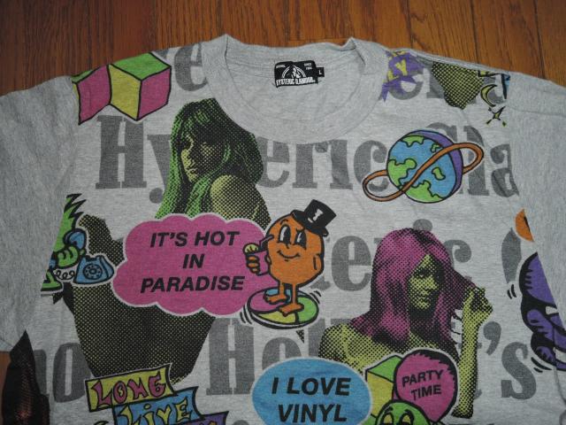 HYSTERIC GLAMOUR qXebNO}[ TVc L D }`K[  tHg HYS PARTY TIME  uh 