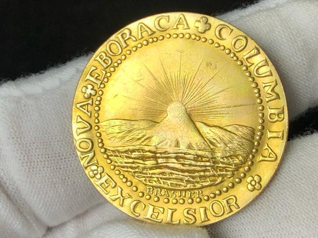 【超希少】アメリカ古銭 1787 ブラッシャー・ダブロン金貨 記念メダル 幻の硬貨 外国古銭 アンティーク コイン ゴールドカラー < ホビー 【超希少】アメリカ古銭 1787 ブラッシャー・ダブロン金貨 記念メダル 幻の硬貨 外国古銭 アンティーク コイン ゴールドカラー < ホビーの