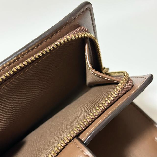 COACH �R�[�` �R���p�N�g���z �u���E�� PVC ���U�[ �V�O�l�`���[ �� �u�����h�� 