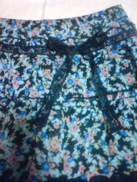 シフォン花柄レースリボン ヒラミニ フレアスカート新品アゲハお姉 激安 < 女性ファッション シフォン花柄レースリボン ヒラミニ フレアスカート新品アゲハお姉 激安 < 女性ファッションの