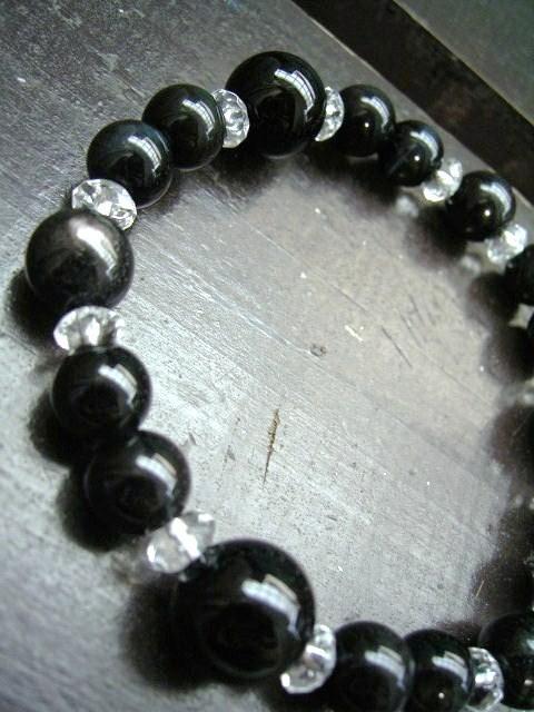 オニキスxハイパーシーンxオブシディアンxホークアイ < 男性アクセサリー/時計 オニキスxハイパーシーンxオブシディアンxホークアイ < 男性アクセサリー/時計の