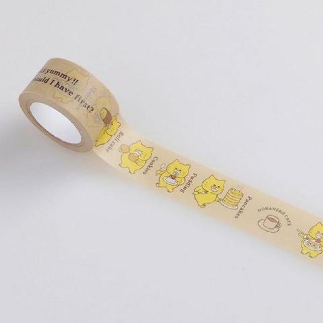 ノラネコぐんだん マスキングテープ ごちそう カモ井製 24mm幅 < アニメ/コミック/キャラクター  ノラネコぐんだん マスキングテープ ごちそう カモ井製 24mm幅 < アニメ/コミック/キャラクターの