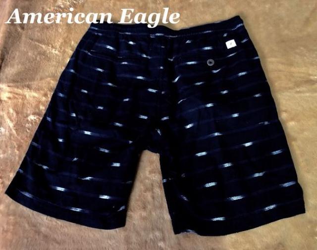 【 American Eagle】アメリカンイーグル Vintage ショートパンツ US-M/Black < ブランド 【 American Eagle】アメリカンイーグル Vintage ショートパンツ US-M/Black < ブランドの