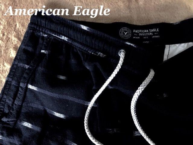 【 American Eagle】アメリカンイーグル Vintage ショートパンツ US-M/Black < ブランド 【 American Eagle】アメリカンイーグル Vintage ショートパンツ US-M/Black < ブランドの