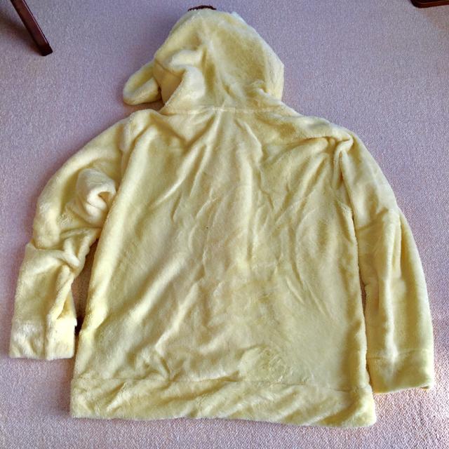 サンリオポムポムプリン着ぐるみ風フリースジップアップパーカー < 女性ファッション サンリオポムポムプリン着ぐるみ風フリースジップアップパーカー < 女性ファッションの