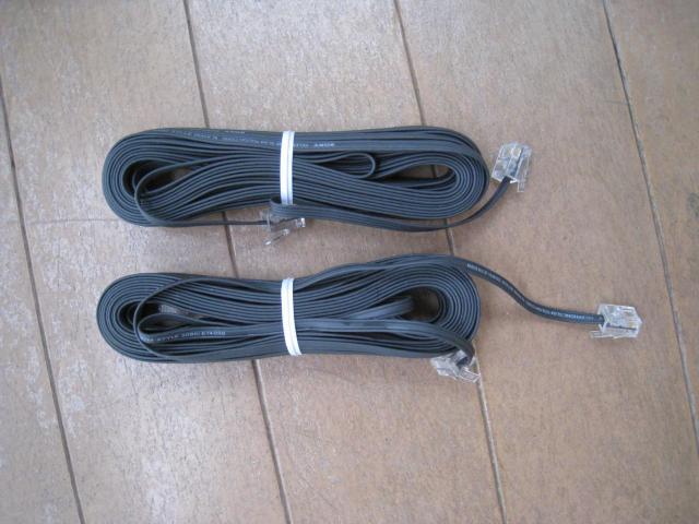 SONY 電話線 モジュラーケーブル 10m < 家電/AV SONY 電話線 モジュラーケーブル 10m < 家電/AVの