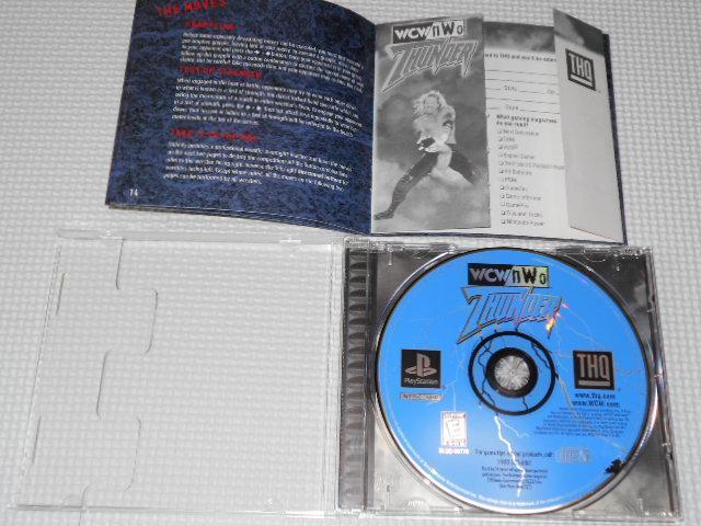 PS★WCW NWO THUNDER 海外版 北米版 ハガキ付 管理番号2 < ゲーム本体/ソフト  PS★WCW NWO THUNDER 海外版 北米版 ハガキ付 管理番号2 < ゲーム本体/ソフトの