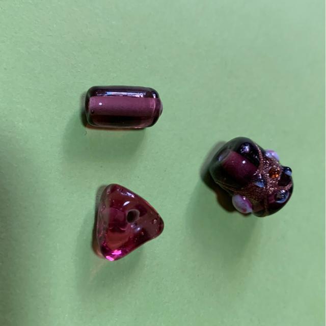 ガラス玉3個  アクセサリーに! < ペット/手芸/園芸  ガラス玉3個  アクセサリーに!  < ペット/手芸/園芸の