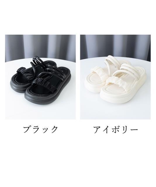 送料無料 新品 厚底サンダル ストラップサンダル 夏 < 女性ファッション  送料無料 新品 厚底サンダル ストラップサンダル 夏 < 女性ファッションの