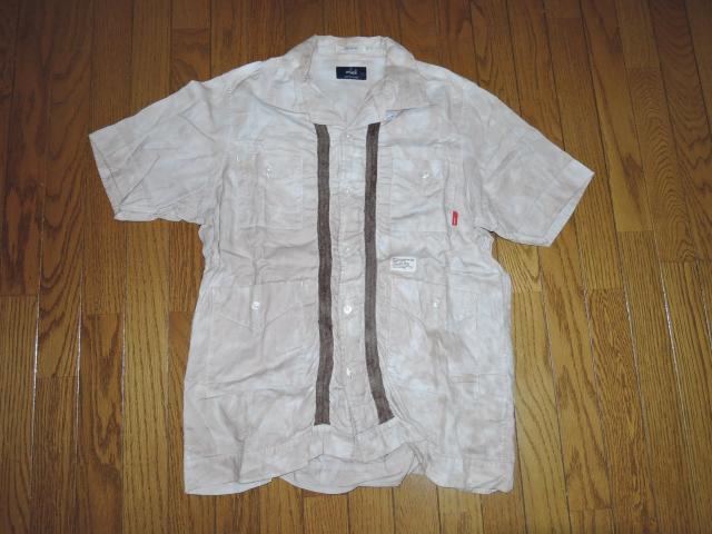 WTAPS ダブルタップス タイダイ染め ミリタリーシャツ S 半袖 キューバ GUAYABERA < ブランド WTAPS ダブルタップス タイダイ染め ミリタリーシャツ S 半袖 キューバ GUAYABERA < ブランドの