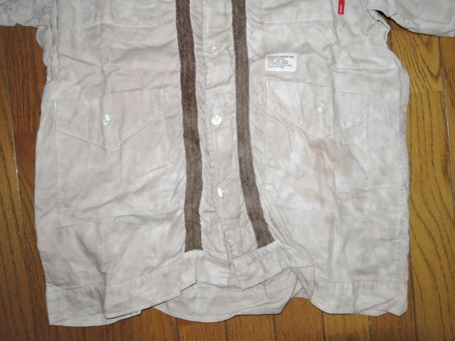 WTAPS ダブルタップス タイダイ染め ミリタリーシャツ S 半袖 キューバ GUAYABERA < ブランド WTAPS ダブルタップス タイダイ染め ミリタリーシャツ S 半袖 キューバ GUAYABERA < ブランドの