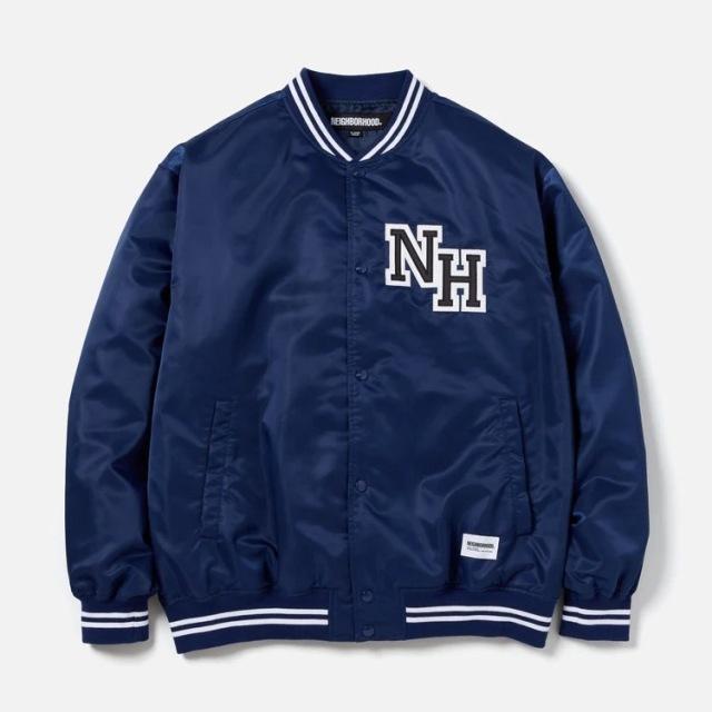 Vi NEIGHBORHOOD lCo[tbh 24SS BASEBALL JACKET S X^W x[X{[WPbg   uh 
