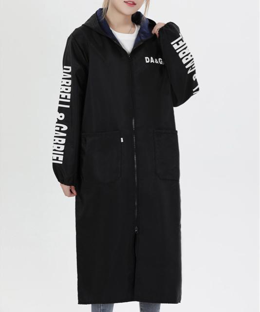 送料無料 新品 フード付きスモック エプロンコート割烹着 < 女性ファッション  送料無料 新品 フード付きスモック エプロンコート割烹着  < 女性ファッションの