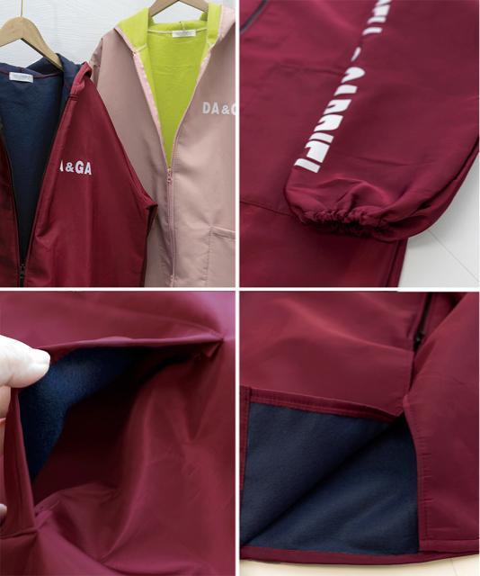 送料無料 新品 フード付きスモック エプロンコート割烹着 < 女性ファッション  送料無料 新品 フード付きスモック エプロンコート割烹着 < 女性ファッションの